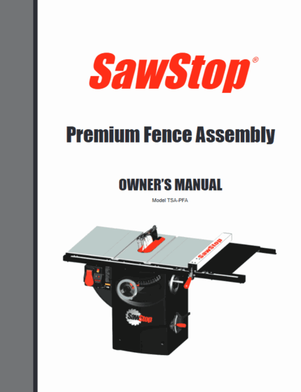 PFA Owner's Manual (2024 and later)