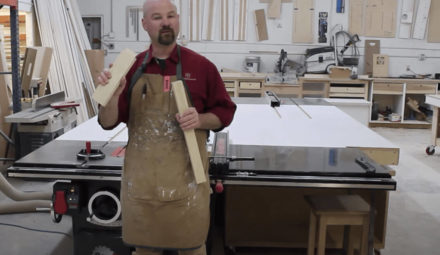 Cutting Tenons On Your SawStop Table Saw