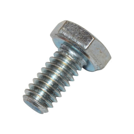 1/4"-20x1/2" Hex Head Bolt (Silver Zinc)