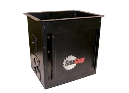 Downdraft Dust Collection Box for Router Tables