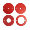 4-Piece Phenolic Insert Ring Set for Router Lift