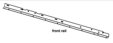 TGP2 52" Front Rail