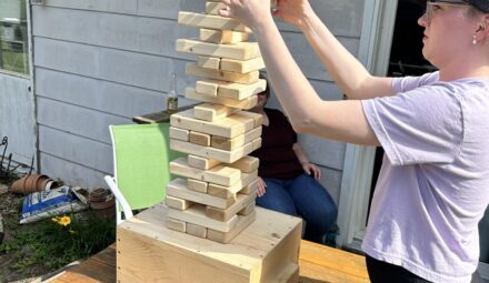 Build Your Own Outdoor Jenga Game