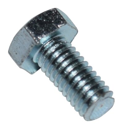 M5x0.8x10 Hex Head Bolt (silver zinc)