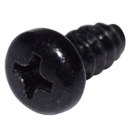 M5x1.59x12 Pan Head Philips Screw (black zinc)