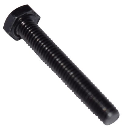 M6x1.0x45 Hex Head Bolt (Black Zinc)