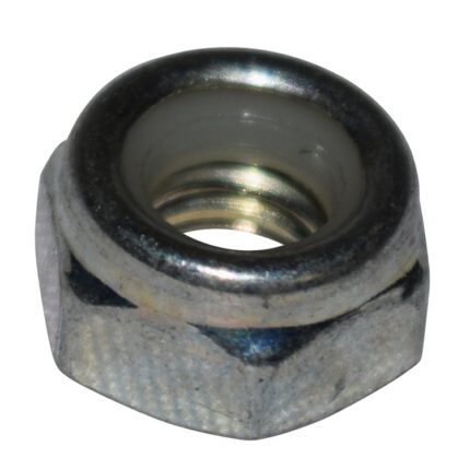 M6x1.0 Lock Nut (Silver Zinc)