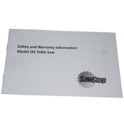Safety and Warranty Info (JSS-MCA)
