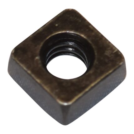 1/4"-20 Square Nut (Black Zinc)