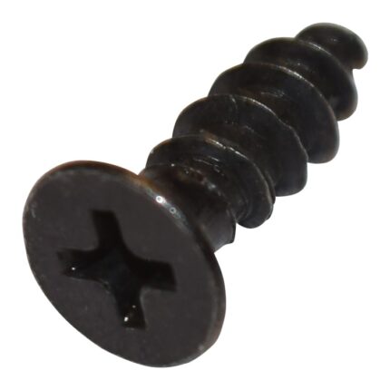 M5x2.2x15 Flat Head Phillips Screw (Black Zinc)