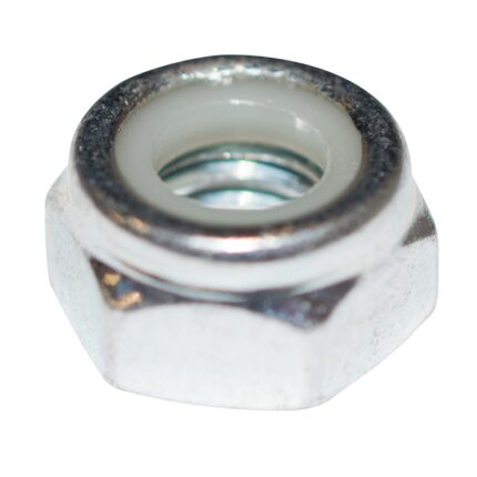 M8x1.25 Lock Nut (Silver Zinc)
