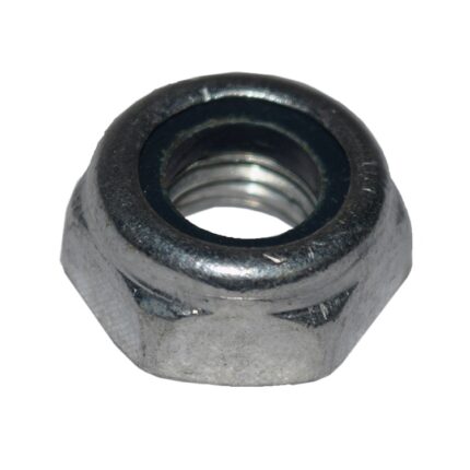 M10x1.5 Lock Nut (Silver Zinc)