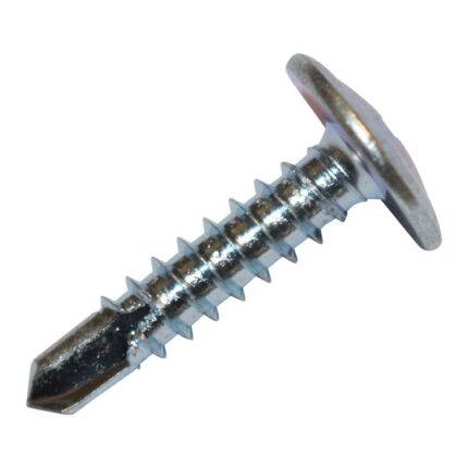 M5x1.25x18 Pan Head Philips Self-Tapping Screw (Silver Zinc)